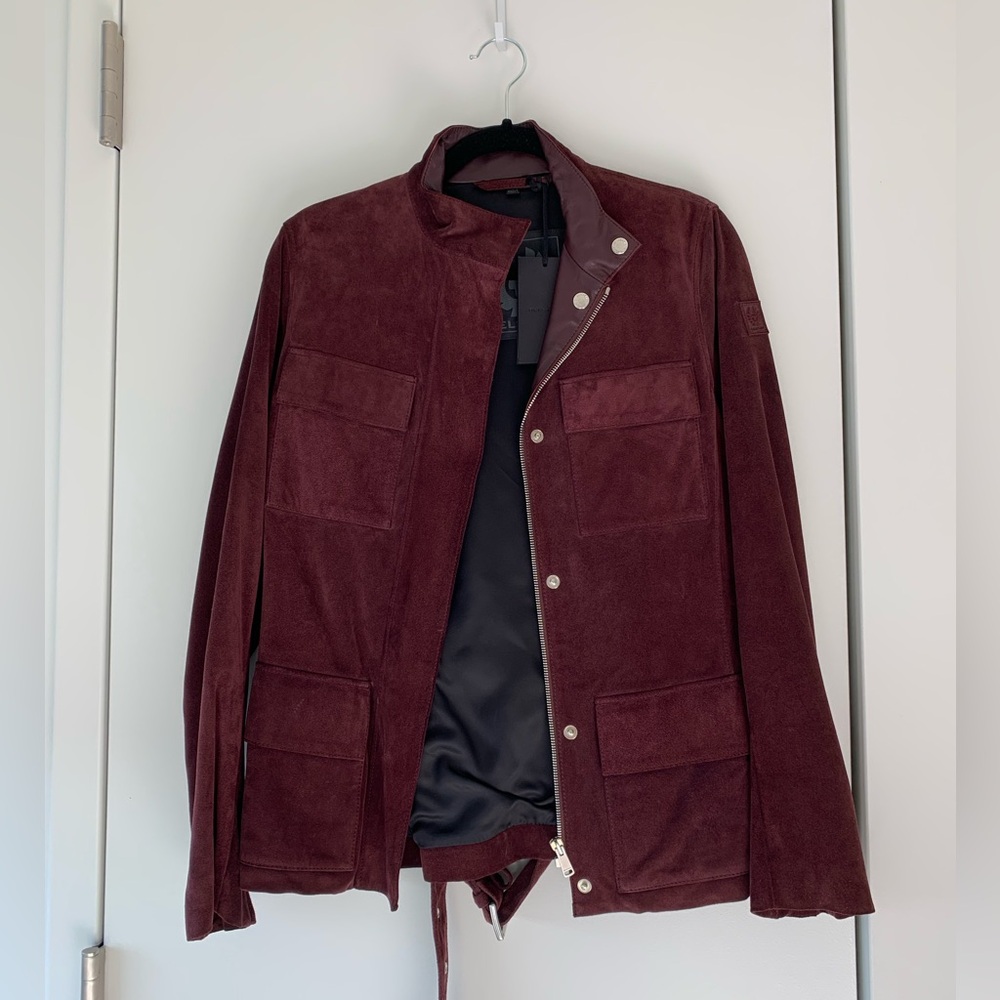 NWT Belstaff “Almington” Women’s Leather Jacket